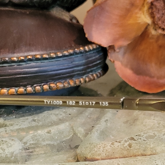 Tory Burch TY1009 Eyeglass Frames Only Metal Flex Hinges Designer Luxury #110 - Picture 4 of 12